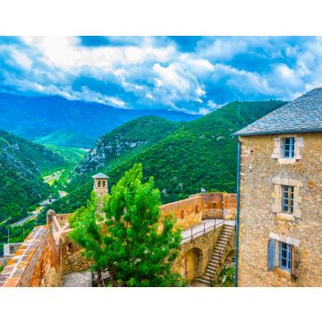 Lais Puzzle - Innenhof des Fort Liberia im Dorf Villefranche de Conflent in Frankreich - 40, 100, 200, 500, 1.000 & 2.000 Teile