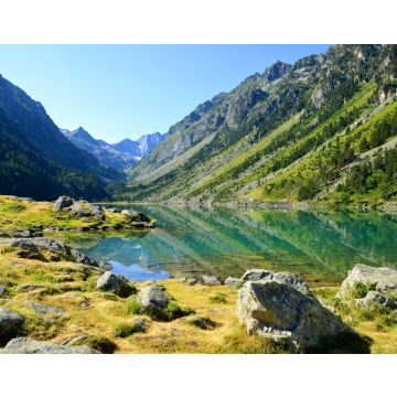 Lais Puzzle - Der Gaube-See im Sommer mit dem Berg Vignemale im Hintergrund, einem Berg der Pyrenäen - 40, 100, 200, 500, 1.000 & 2.000 Teile