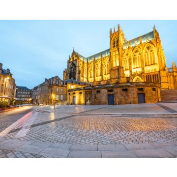 Lais Puzzle - Nachtansicht der Kathedrale in Metz, Frankreich - 40, 100, 200, 500, 1.000 & 2.000 Teile