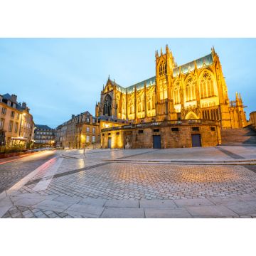 Lais Puzzle - Nachtansicht der Kathedrale in Metz, Frankreich - 1.000 Teile