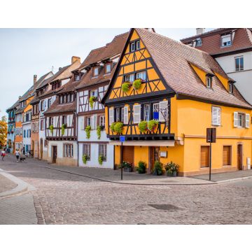 Lais Puzzle - Blick auf die Altstadt mit schönen Fachwerkhäusern in Colmar, berühmte französische Stadt im Elsass - 40, 100, 200, 500, 1.000 & 2.000 Teile
