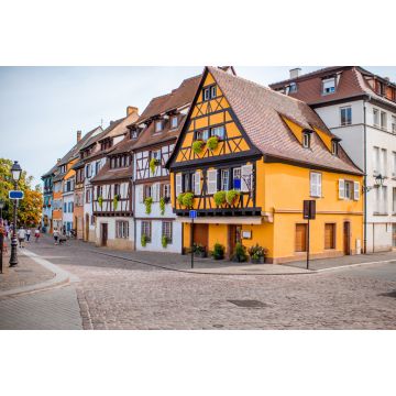 Lais Puzzle - Blick auf die Altstadt mit schönen Fachwerkhäusern in Colmar, berühmte französische Stadt im Elsass - 2.000 Teile