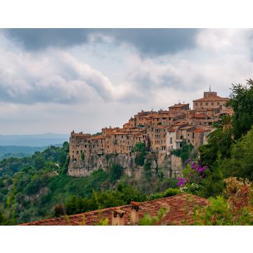 Lais Puzzle - Panoramablick auf die Stadt Tourrettes-sur-Loup in der Provence, Frankreich - 40, 100, 200, 500, 1.000 & 2.000 Teile