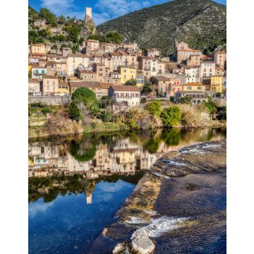 Lais Puzzle - Das Dorf Roquebrun im Weinanbaugebiet St. Chinian - 40, 100, 200, 500, 1.000 & 2.000 Teile