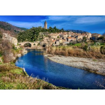 Lais Puzzle - Das Dorf Olargues in der Region Languedoc (Frankreich) - 1.000 Teile