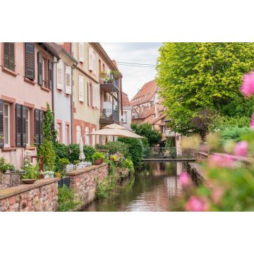 Lais Puzzle - Rue, pont et rivière à Wissembourg, Frankreich - 2.000 Teile