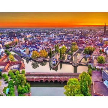 Lais Puzzle - Barrage Vauban, Ponts Couverts und Petite France in Straßburg - 40, 100, 200, 500, 1.000 & 2.000 Teile