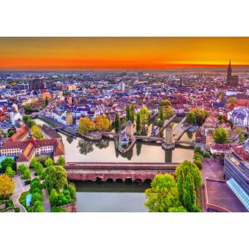Lais Puzzle - Barrage Vauban, Ponts Couverts und Petite France in Straßburg - 1.000 Teile