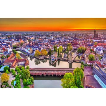 Lais Puzzle - Barrage Vauban, Ponts Couverts und Petite France in Straßburg - 2.000 Teile