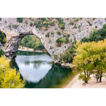 Lais Puzzle - Pont d'Arc mit dem Fluss Ardeche, Frankreich - 2.000 Teile