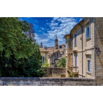 Lais Puzzle - Alte mittelalterliche Steingebäude in der Stadt Uzes im Departement Gard in Frankreich - 2.000 Teile
