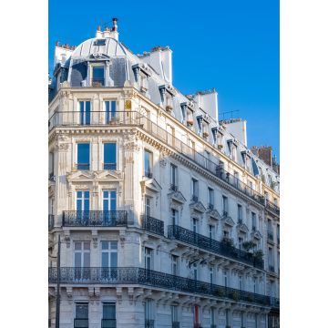 Lais Puzzle - Paris, Pariser Fassade in einem schicken Viertel, typischer Balkon und Fenster in der Rue Montmartre - 1.000 Teile