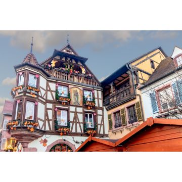 Lais Puzzle - Weihnachtsdekoration in Kaysersberg, Elsass, Frankreich - 2.000 Teile