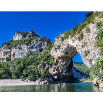 Lais Puzzle - Die Pont d'Arc, eine große natürliche Brücke im Departement Ardèche in Südfrankreich, 5 km von der Stadt Vallon-Pont-d'Arc entfernt - 40, 100, 200, 500, 1.000 & 2.000 Teile