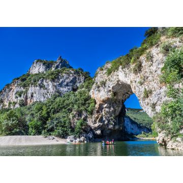 Lais Puzzle - Die Pont d'Arc, eine große natürliche Brücke im Departement Ardèche in Südfrankreich, 5 km von der Stadt Vallon-Pont-d'Arc entfernt - 1.000 Teile