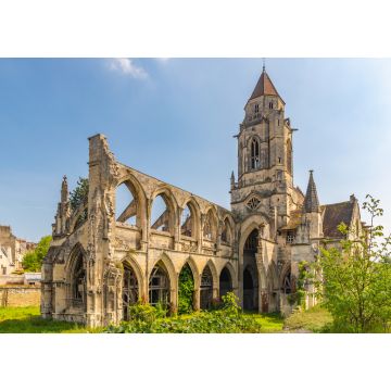 Lais Puzzle - Teilweise ruinierte mittelalterliche Kirche Saint Etienne in Caen, Normandie, Frankreich - 1.000 Teile