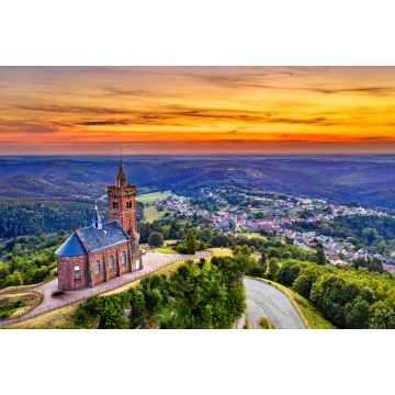 Lais Puzzle - Kapelle St. Leon auf dem Dabo-Felsen in den Vogesen - Moselle, Frankreich - 2.000 Teile