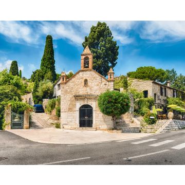 Lais Puzzle - Malerische Kirche in Saint-Paul-de-Vence, Côte d'Azur - 40, 100, 200, 500, 1.000 & 2.000 Teile