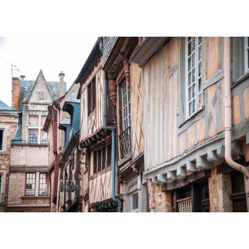 Lais Puzzle - Ansicht eines antiken Gebäudes in der Altstadt von Le Mans, Frankreich - 1.000 Teile