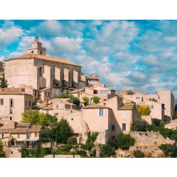 Lais Puzzle - Gordes, Provence, Frankreich. Schöne Aussicht auf das mittelalterliche Dorf Gordes auf einem Hügel. Sonniger Sommerhimmel - 40, 100, 200, 500, 1.000 & 2.000 Teile