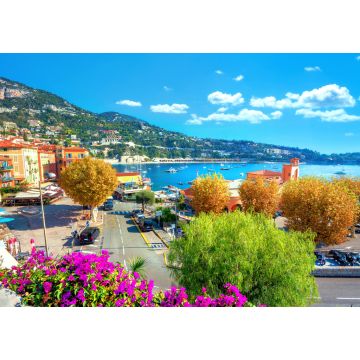 Lais Puzzle - Ferienort Villefranche sur Mer. Mittelmeer, Französische Riviera, Cote d'Azur, Frankreich - 1.000 Teile