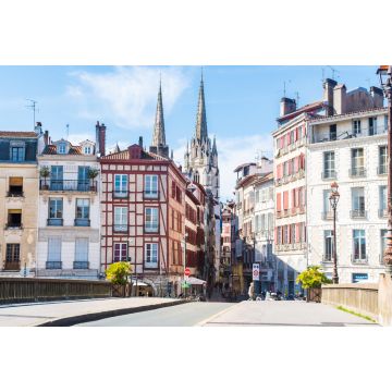 Lais Puzzle - Panoramablick auf die Altstadt von Bayonne, Frankreich - 2.000 Teile