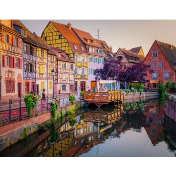 Lais Puzzle - Colmar, Elsass, Frankreich. Klein-Venedig, Wasserkanal und traditionelle Fachwerkhäuser - 40, 100, 200, 500, 1.000 & 2.000 Teile