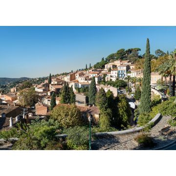 Lais Puzzle - Blick auf das alte Dorf Bormes les Mimosas in der Region Provence, Frankreich - 1.000 Teile