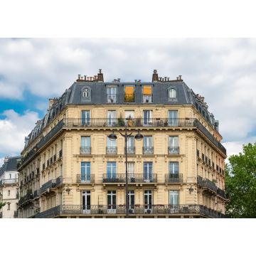 Lais Puzzle - Paris, typische Fassade und Fenster, schönes Gebäude in der Rue Reaumur - 1.000 Teile