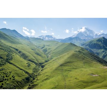 Lais Puzzle - Luftaufnahme im Großen Kaukasusgebirge mit dem Berg Kazbek, Georgien - 2.000 Teile
