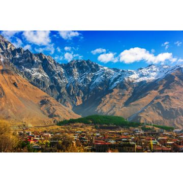 Lais Puzzle - Berge über Stepantsminda in der Provinz Khevi, Georgien - 2.000 Teile