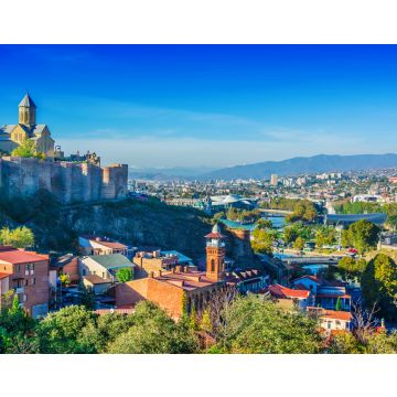 Lais Puzzle - Panoramablick auf Tiflis, Georgien - 40, 100, 200, 500, 1.000 & 2.000 Teile