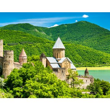 Lais Puzzle - Burg Ananuri am Fluss Aragvi in Georgien - 40, 100, 200, 500, 1.000 & 2.000 Teile