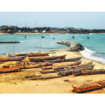 Lais Puzzle - Boote an der Küste von Cape Coast, Ghana - 40, 100, 200, 500, 1.000 & 2.000 Teile