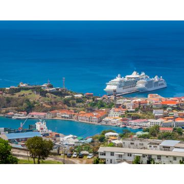 Lais Puzzle - Blick auf St. George City vom Fort Frederick's, Grenada - 40, 100, 200, 500, 1.000 & 2.000 Teile