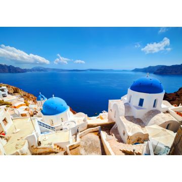 Lais Puzzle - Die Stadt Oia auf der Insel Santorin, Griechenland. Ägäisches Meer - 1.000 Teile