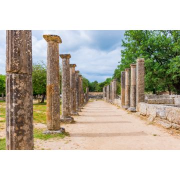 Lais Puzzle - Palaistra (Ringkampfplatz), Ruinen der antiken Stadt Olympia, Griechenland - 2.000 Teile