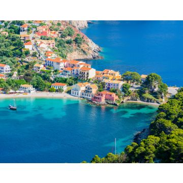 Lais Puzzle - Das Dorf Assos, Insel Kefalonia, Griechenland - 40, 100, 200, 500, 1.000 & 2.000 Teile