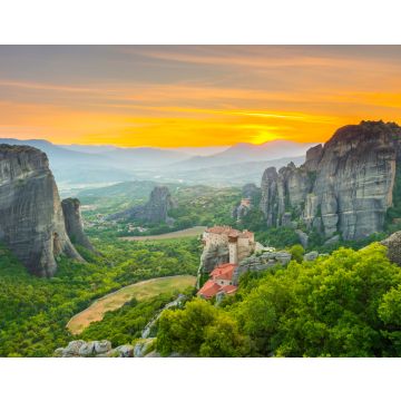 Lais Puzzle - Meteora-Klöster bei Sonnenuntergang, Griechenland - 40, 100, 200, 500, 1.000 & 2.000 Teile