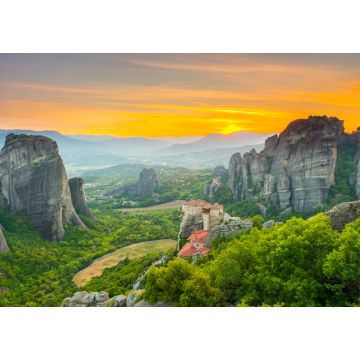 Lais Puzzle - Meteora-Klöster bei Sonnenuntergang, Griechenland - 1.000 Teile