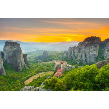 Lais Puzzle - Meteora-Klöster bei Sonnenuntergang, Griechenland - 2.000 Teile