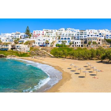 Lais Puzzle - Blick auf eine schöne Meeresbucht mit Strand in Naoussa, Paros, Griechenland - 2.000 Teile
