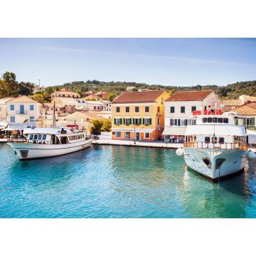 Lais Puzzle - Blick auf die Stadt Gaios, Insel Paxos, Griechenland - 1.000 Teile