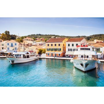 Lais Puzzle - Blick auf die Stadt Gaios, Insel Paxos, Griechenland - 2.000 Teile
