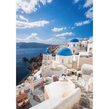 Lais Puzzle - Schönes Dorf Oia auf der Insel Santorin in Griechenland - 1.000 Teile