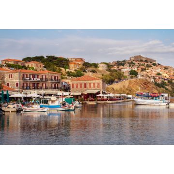 Lais Puzzle - Molyvos - Fischerdorf auf der Insel Lesbos, Griechenland - 2.000 Teile