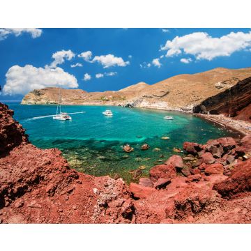 Lais Puzzle - Roter Strand. Santorin, Kykladeninseln, Griechenland. Schöne Sommerlandschaft mit einem der berühmtesten Strände der Welt - 40, 100, 200, 500, 1.000 & 2.000 Teile