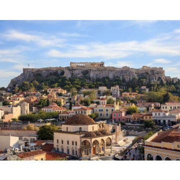 Lais Puzzle - Athen, Griechenland. Akropolis-Felsen und Monastiraki-Platz - 40, 100, 200, 500, 1.000 & 2.000 Teile