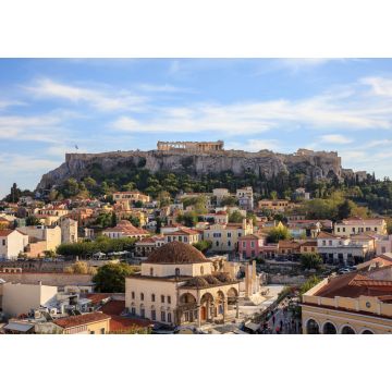 Lais Puzzle - Athen, Griechenland. Akropolis-Felsen und Monastiraki-Platz - 1.000 Teile
