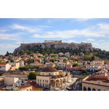 Lais Puzzle - Athen, Griechenland. Akropolis-Felsen und Monastiraki-Platz - 2.000 Teile